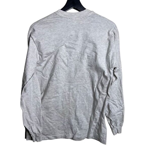 Vintage Single Stitch Polo Like Browne Bears Long Sleeve Shirt Medium - Picture 3 of 5